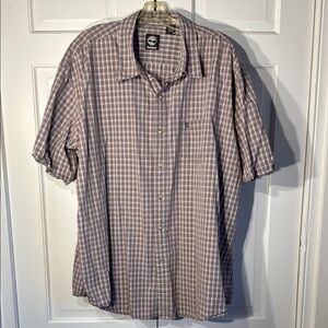 Timberland Gray Casual Button Down Shirt